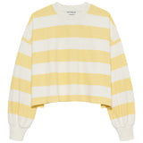 Oversized striped long sleeve