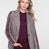 Blazer met ruitdessin