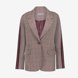 Blazer met ruitdessin