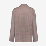 Blazer met ruitdessin