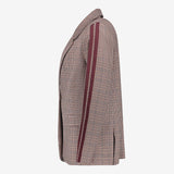 Blazer met ruitdessin