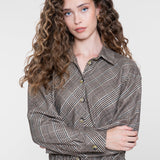 Jacket met ruitdessin