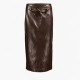 Rok in leather look