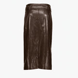 Rok in leather look