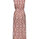 Jurk met ikat print