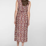 Jurk met ikat print