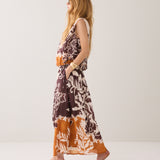 Skirt border print