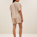 vina linen blouse