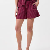 Striped pull on shorts