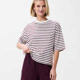 Loose fit striped Tshirt