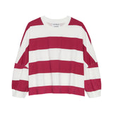 Oversized bold striped Tshirt