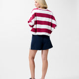 Oversized bold striped Tshirt