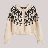 Fair isle-gebreid vest
