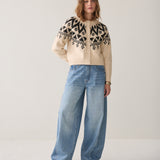 Fair isle-gebreid vest