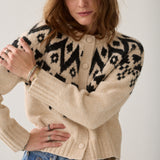 Fair isle-gebreid vest