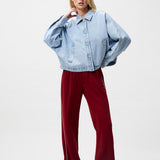 Tracksuit trousers with piping