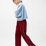 Tracksuit trousers with piping