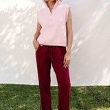 Tracksuit trousers with piping