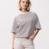 Loose fit striped Tshirt