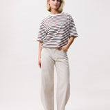 Loose fit striped Tshirt