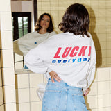 Bibi melange lucky everyday sweater