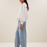 Bibi melange lucky everyday sweater