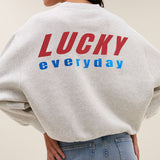 Bibi melange lucky everyday sweater