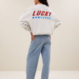 Bibi melange lucky everyday sweater