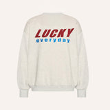 Bibi melange lucky everyday sweater