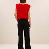 Benji structure stripe pants