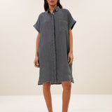 hella linen dress