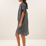 hella linen dress