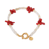 Coral crush bracelet