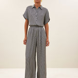 Benji silky stripe pants