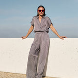 26112065 barley silky stripe blouse