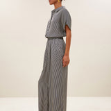 Benji silky stripe pants