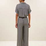 Benji silky stripe pants