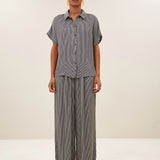 26112065 barley silky stripe blouse