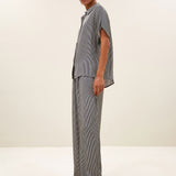 26112065 barley silky stripe blouse