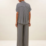 26112065 barley silky stripe blouse