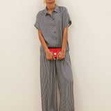 26112065 barley silky stripe blouse