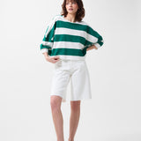 Oversized bold striped Tshirt