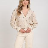Anika Blouse Paillet