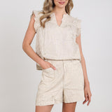 Lori Top Embroidery