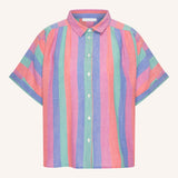 sunny rainbow pleats blouse