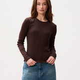 Rib long sleeve