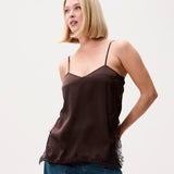 Lace spaghetti top