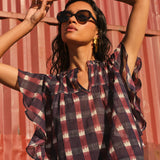 danee ikat blouse