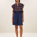 danee ikat blouse