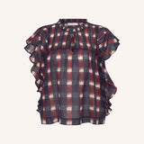 danee ikat blouse